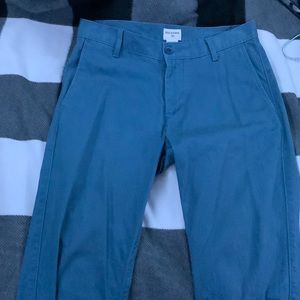 Blue Casual Pants for Men